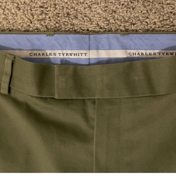 Charles Tyrwhitt Non-Iron Slim Fit Pants - Picture 2 of 10